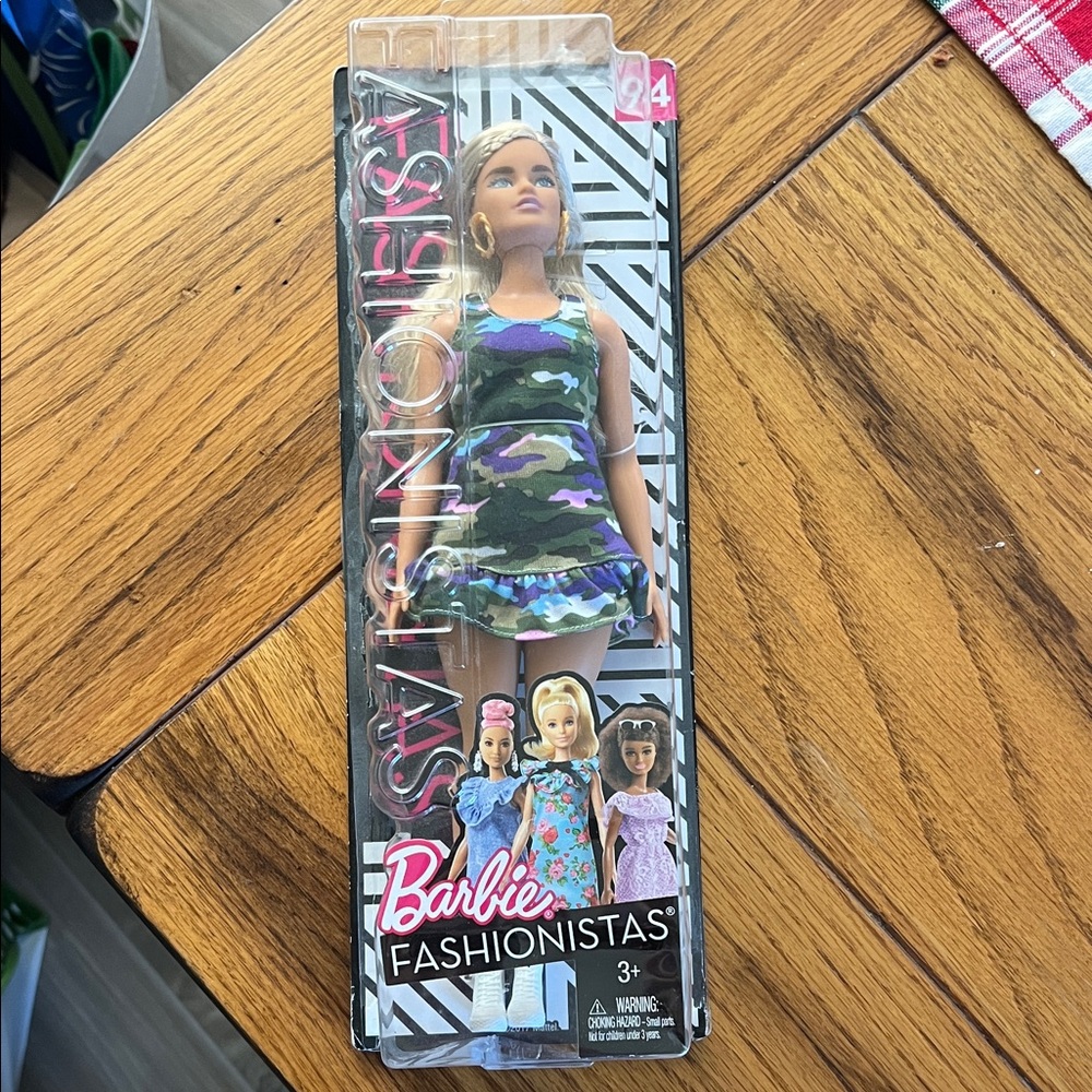 Barbie Fashionistas Doll in Camouflage Dress